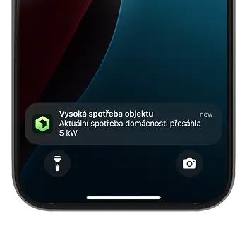 Dá vědět o neobvykle spotřebě