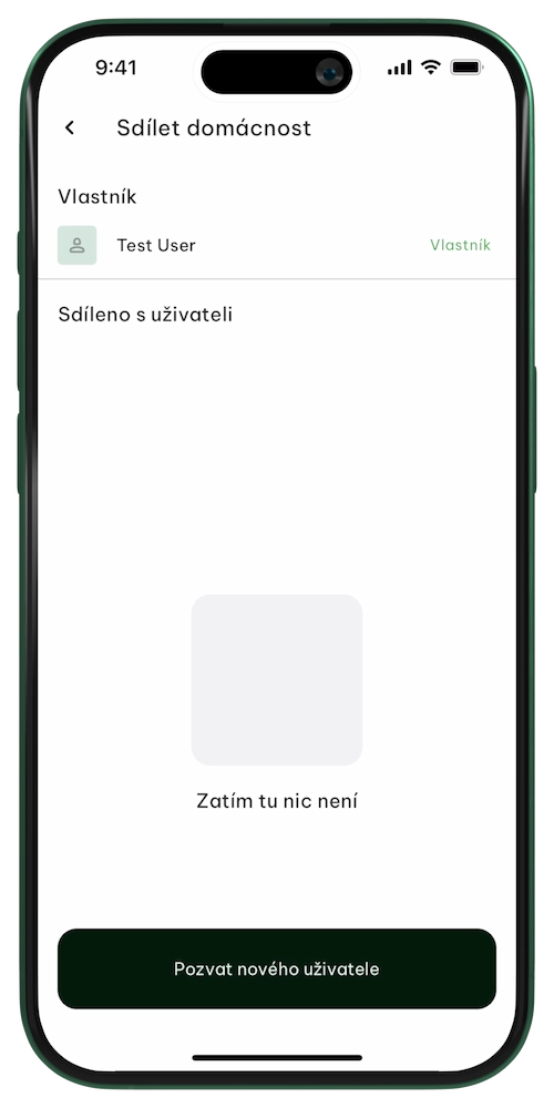 Sdílení přístupu s rodinou