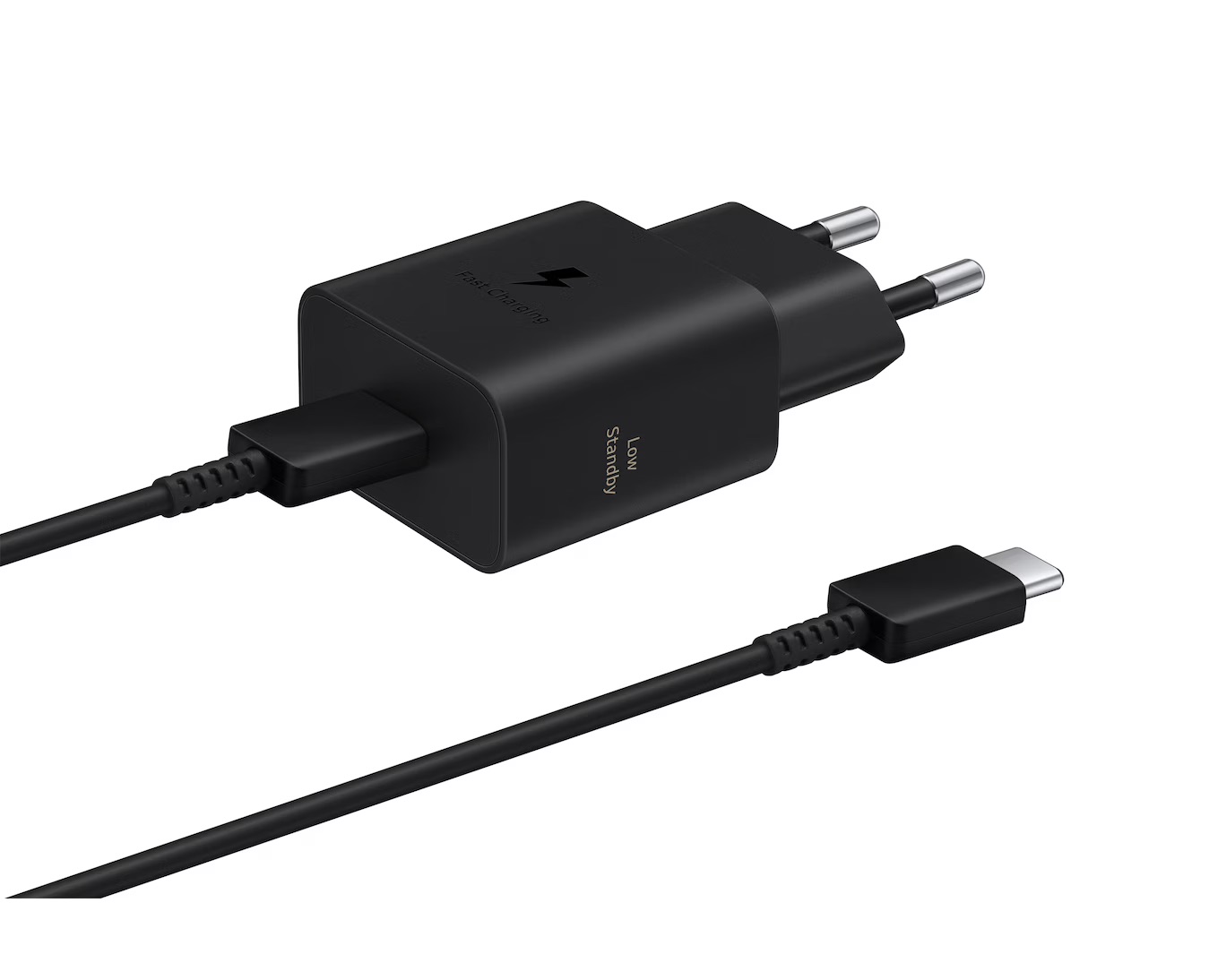 Samsung Nabíječka s USB-C kabelem (15W) Black