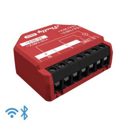 Shelly 1PM Gen3, spínací modul, WiFi