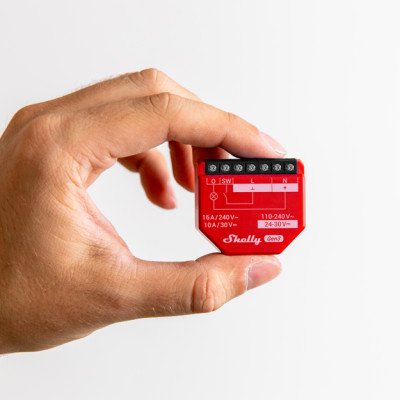 Shelly 1PM Gen3, spínací modul, WiFi