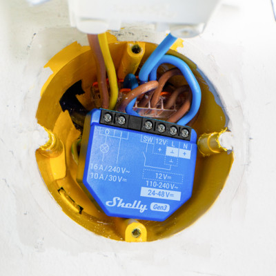 Shelly 1 Gen3, spínací modul, WiFi