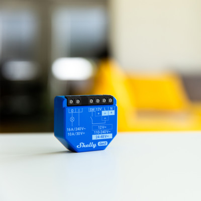 Shelly 1 Gen3, spínací modul, WiFi