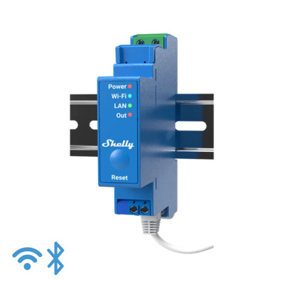 Shelly Pro 1, spínací modul na DIN lištu, WiFi, LAN