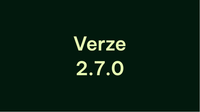 Verze 2.7.0