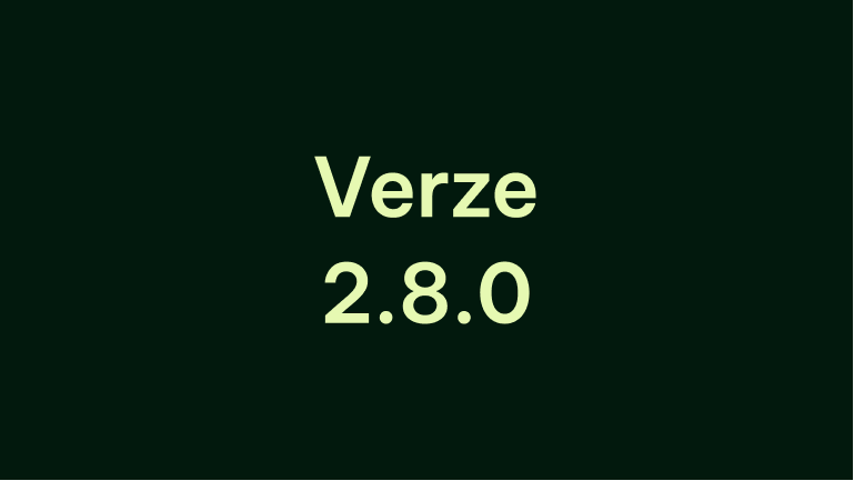 Verze 2.8.0